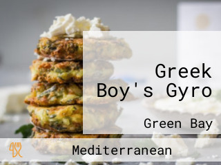 Greek Boy's Gyro