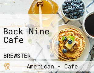 Back Nine Cafe