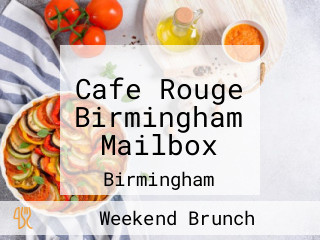 Cafe Rouge Birmingham Mailbox
