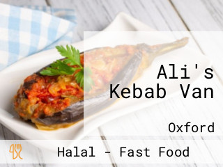 Ali's Kebab Van
