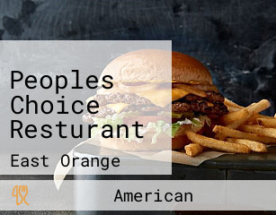 Peoples Choice Resturant