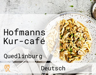 Hofmanns Kur-café