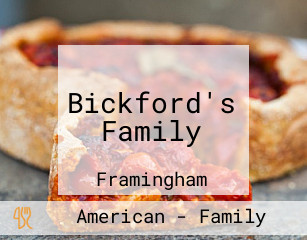 Bickford's Family