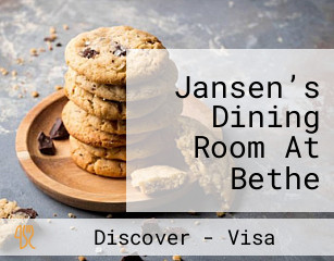 Jansen’s Dining Room At Bethe House Cornell University