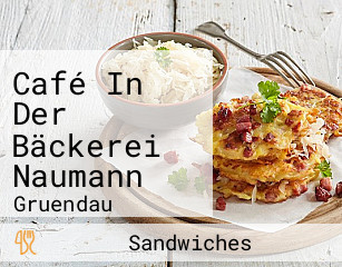 Café In Der Bäckerei Naumann