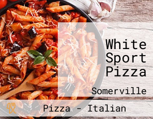 White Sport Pizza