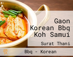 Gaon Korean Bbq Koh Samui