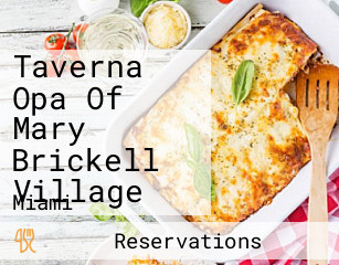 Taverna Opa Of Mary Brickell Village