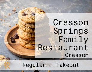 Cresson Springs Family Restaurant