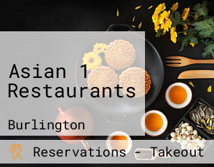 Asian 1 Restaurants