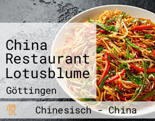 China Restaurant Lotusblume