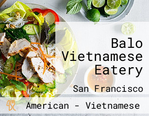Balo Vietnamese Eatery