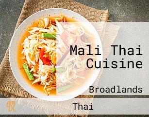 Mali Thai Cuisine