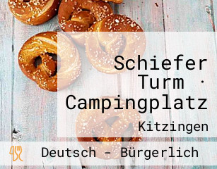 Schiefer Turm · Campingplatz