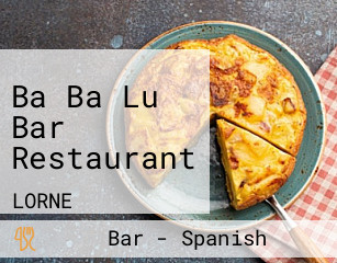 Ba Ba Lu Bar Restaurant