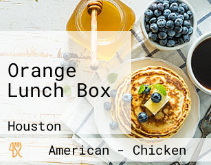 Orange Lunch Box