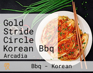 Gold Stride Circle Korean Bbq