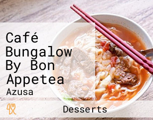 Café Bungalow By Bon Appetea