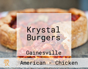 Krystal Burgers