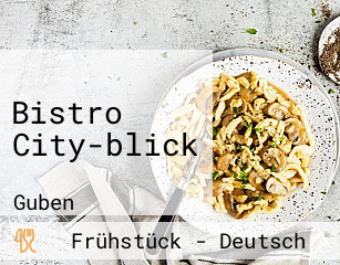 Bistro City-blick