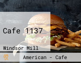 Cafe 1137