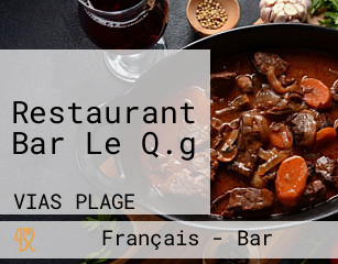 Restaurant Bar Le Q.g