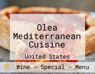 Olea Mediterranean Cuisine