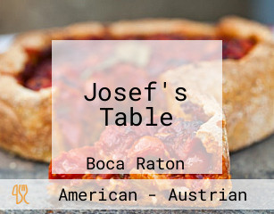 Josef's Table