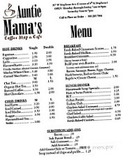 Auntie Mama's Coffee Shop Cafe