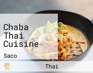 Chaba Thai Cuisine