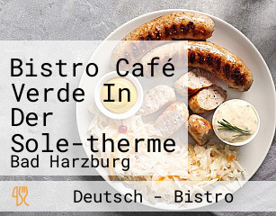 Bistro Café Verde In Der Sole-therme