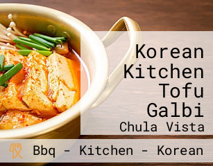 Korean Kitchen Tofu Galbi