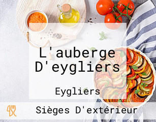 L'auberge D'eygliers