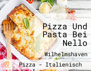 Pizza Und Pasta Bei Nello