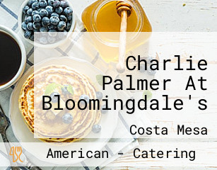 Charlie Palmer At Bloomingdale's