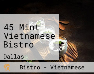 45 Mint Vietnamese Bistro