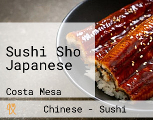 Sushi Sho Japanese