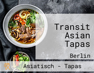 Transit Asian Tapas