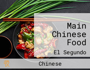 Main Chinese Food
