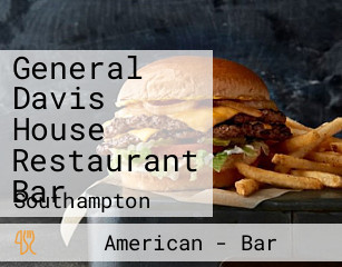 General Davis House Restaurant Bar