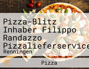 Pizza-blitz Inhaber Filippo Randazzo Pizzalieferservice