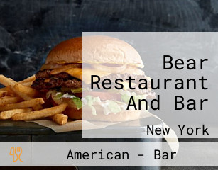 Bear Restaurant And Bar