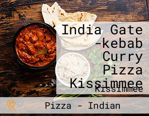 India Gate -kebab Curry Pizza Kissimmee