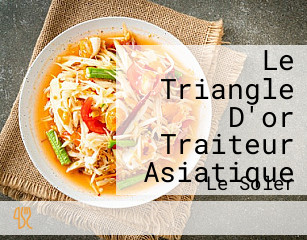 Le Triangle D'or Traiteur Asiatique