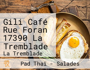 Gili Café Rue Foran 17390 La Tremblade
