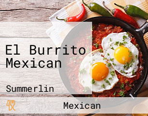 El Burrito Mexican