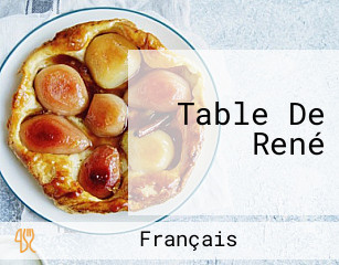 Table De René