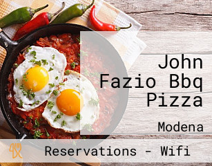 John Fazio Bbq Pizza