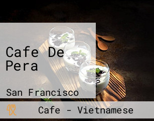 Cafe De Pera