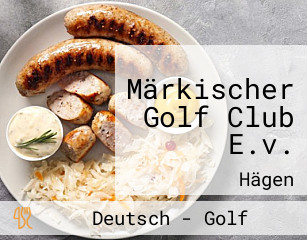 Märkischer Golf Club E.v.